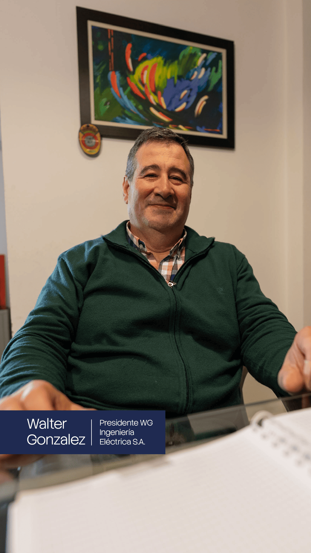 Portada del testimonio de Walter Gonzalez